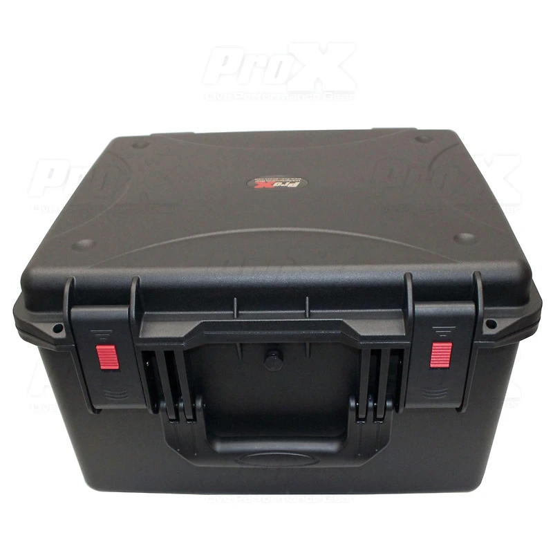 ProX Xm-1216MIC VaultX Watertight Microphone Case with Custom Foam Insert, Holds 16 Handheld Units