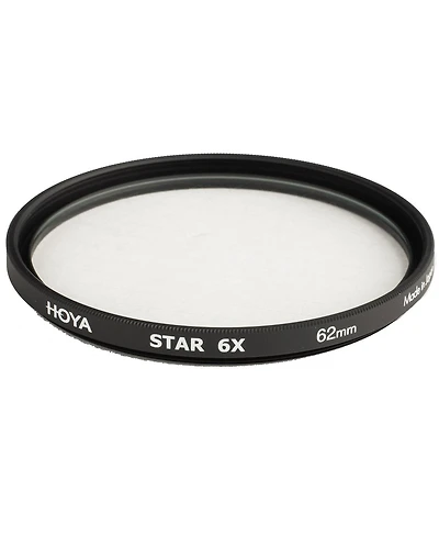 Hoya 62mm Creative Star 6X Cross Screen Glass Filter