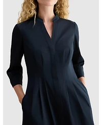 Hobbs London Women's Carmen Sleeveless Button Front Dress