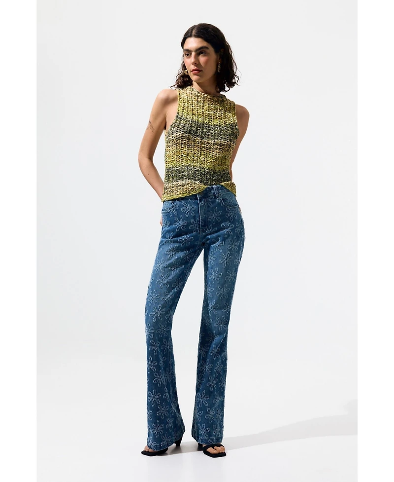 Desigual Women's Flared denim trousers