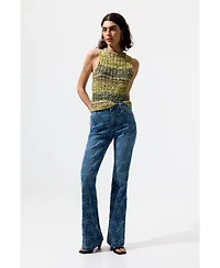 Desigual Women's Flared denim trousers