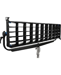 Arri 40x60 Degree DoPchoice SnapGrid for S120 SkyPanel Led Light, Bundle with Pro 9.5' Air-Cushioned Heavy-Duty Light Stand