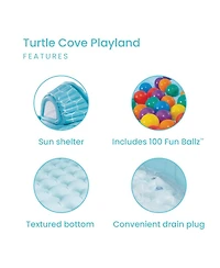 Gnuadz Turtle Cove Playland Inflatable Pool