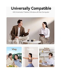 Hollyland Lark M2S 2-Person Wireless Duo Lavalier Microphone System with Usb-c Port