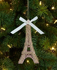 Holiday Lane World Traveler Eiffel Tower Ornament, Macy's Exclusive