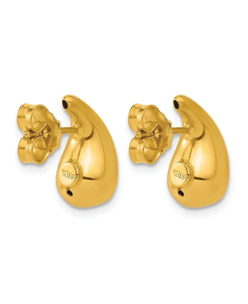 Macy's Teardrop Stud Earrings in 18k Yellow Gold