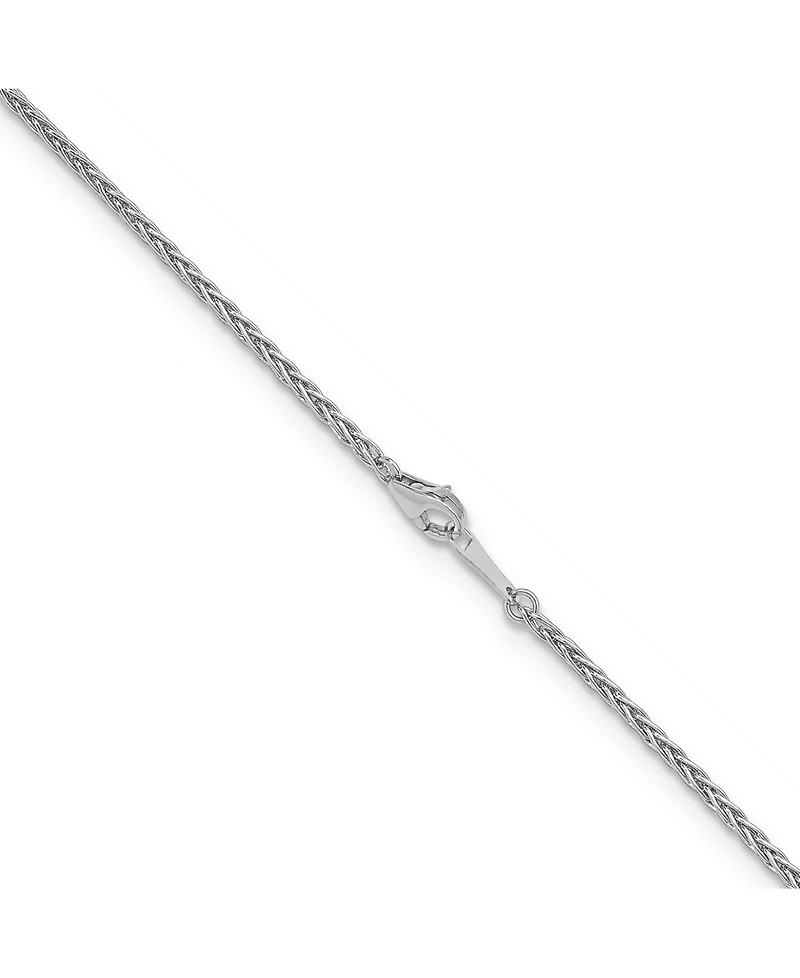 Macy's Wheat Chain Necklace in Platinum