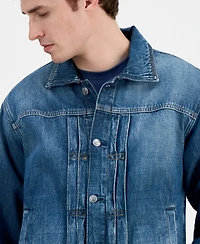 Guess Men's Point Collar Clint Jacket
