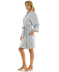 Jaclyn Intimates Women's Waffle Kimono Wrap