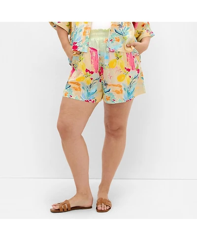 City Chic Women's Sorrento Print Short