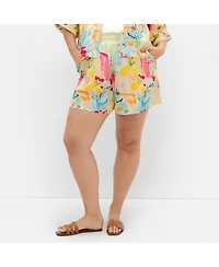 City Chic Women's Sorrento Print Short