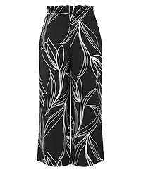 City Chic Women's Shania Bloom Print Wide Leg Pant