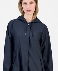 Rains Women's Hooded A-Line Rain Jacket