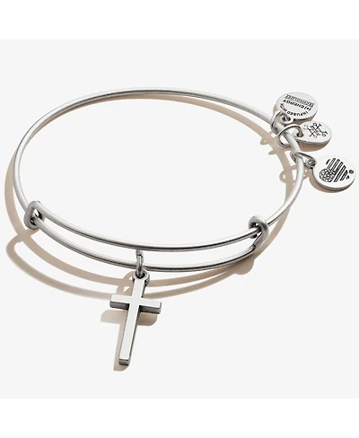 Alex and Ani Cross Charm Bangle