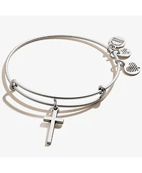 Alex and Ani Cross Charm Bangle