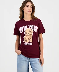 Grayson Threads, The Label Juniors' New York Dog Short-Sleeve T-Shirt