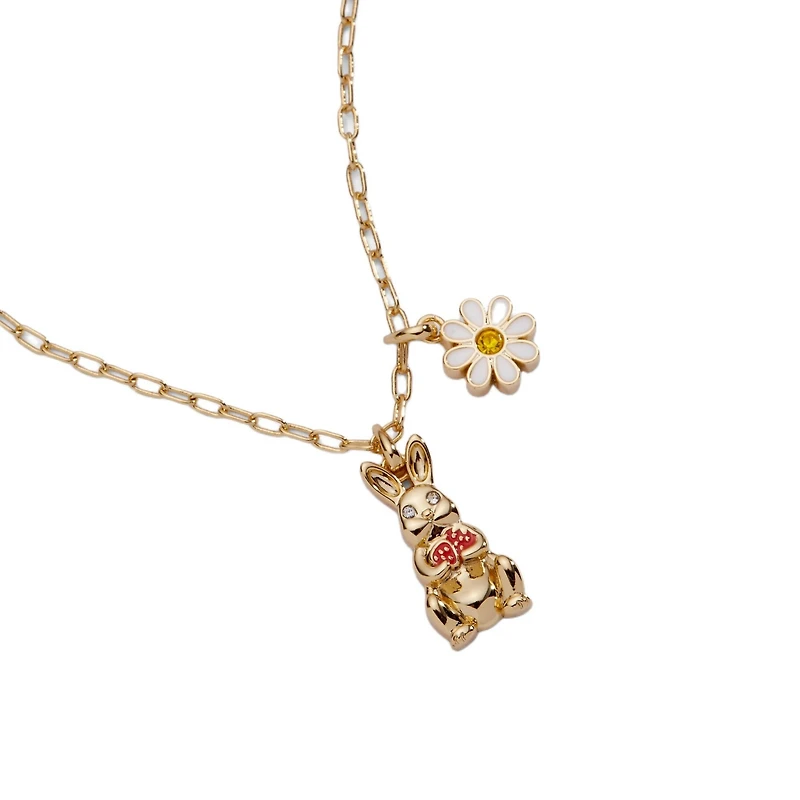 Alex and Ani Bunny Charm Necklace