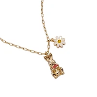 Alex and Ani Bunny Charm Necklace