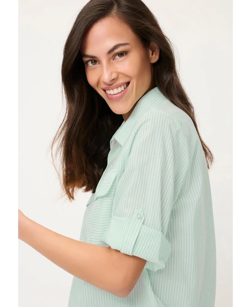 Olsen Women's Stripe Blouse