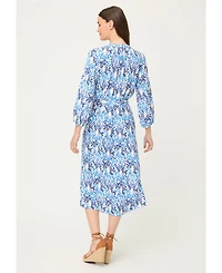 Olsen Women's Ornamental Tunic Shirt Dress