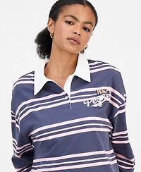 Peanuts Juniors' Striped Rugby Shirt