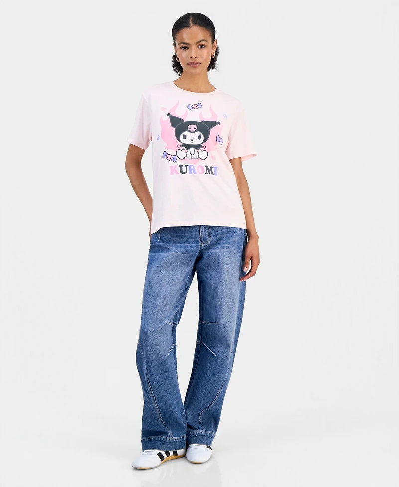 Sanrio Juniors' Kuromi Graphic T-Shirt
