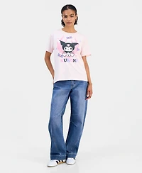 Sanrio Juniors' Kuromi Graphic T-Shirt