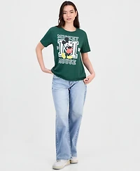 Disney Juniors' Mickey Mouse Varsity Short-Sleeve T-Shirt