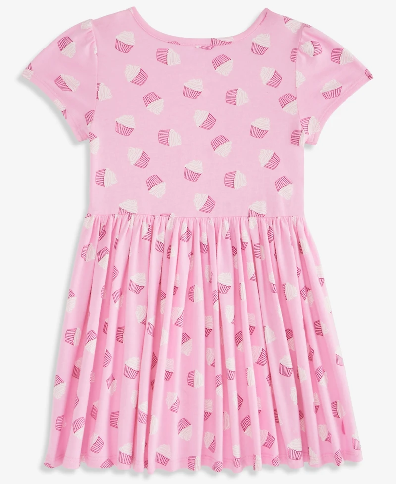 Epic Threads Toddler Girls' 12M-5T Cupcake-Print Cotton Dress, Macy's Exclusive