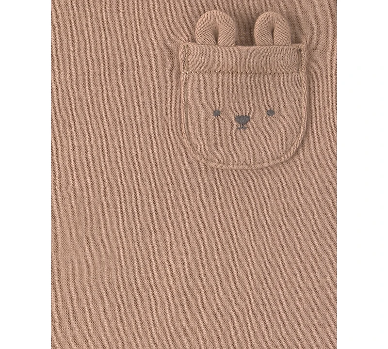 Carter's Baby Girls' and Boys' Critter Short-Sleeve Bodysuits, 5-Pack