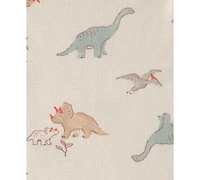 Carter's Baby Boys' Dinosaur Print Short-Sleeve Bodysuits, 5-Pack
