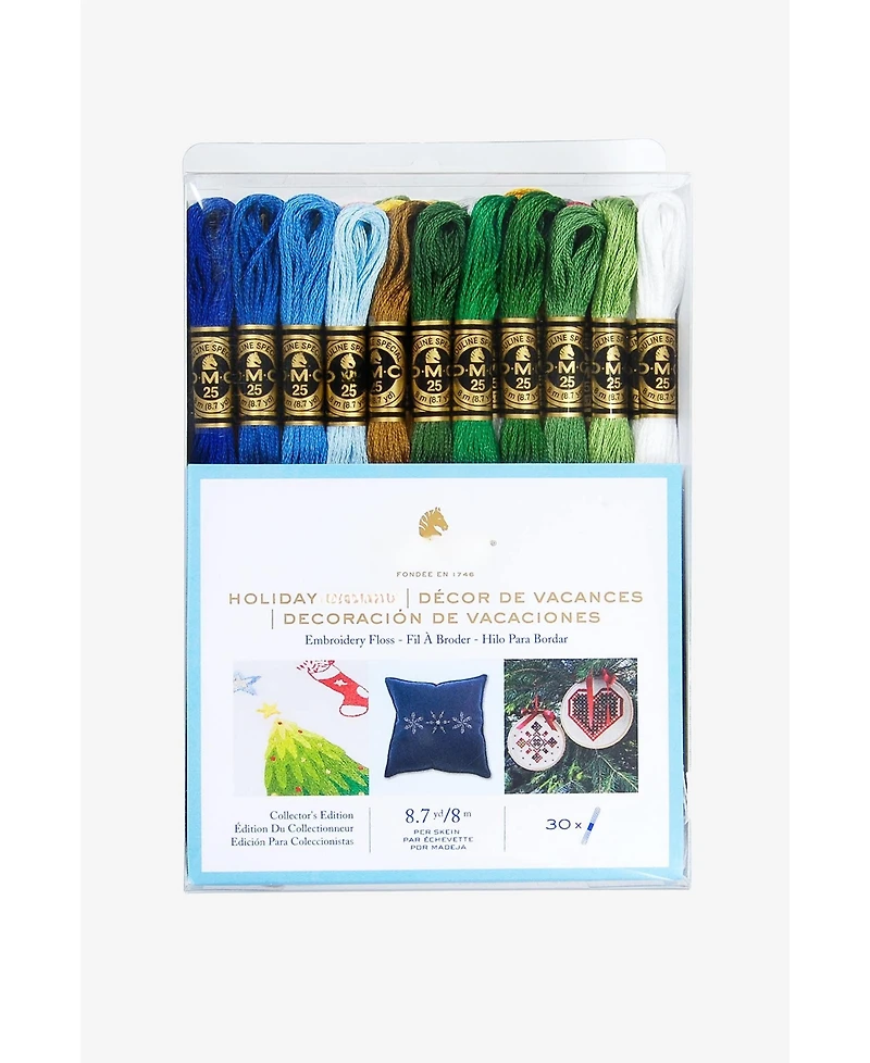 Gnuadz Embroidery Floss Holiday Decor Skeins Pack