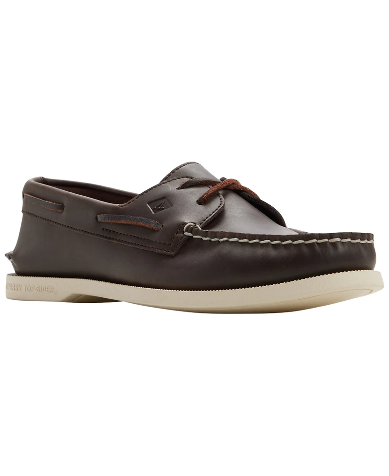 Sperry Men's Authentic Original 2-Eye Cross Lace-Up Boat Shoes
