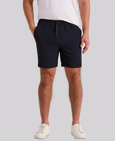 Cubavera Men's 7" Drawstring Seersucker Short