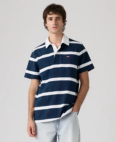 Levi's Men's Short-Sleeve Rugby Polo Shirt