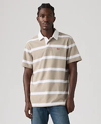 Levi's Men's Short-Sleeve Rugby Polo Shirt