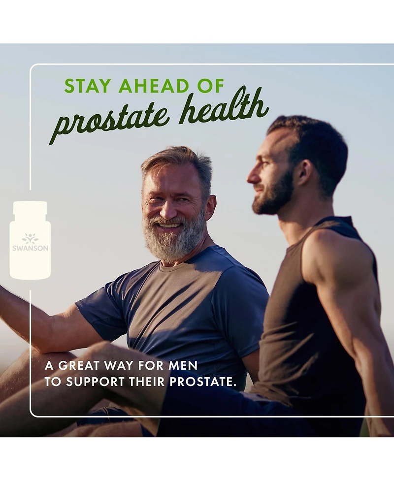 Swanson Saw Palmetto, Male Prostate Health, Hair and Urinary Health Support, Herbal Supplement, 540 Miligram, 100 Capsules