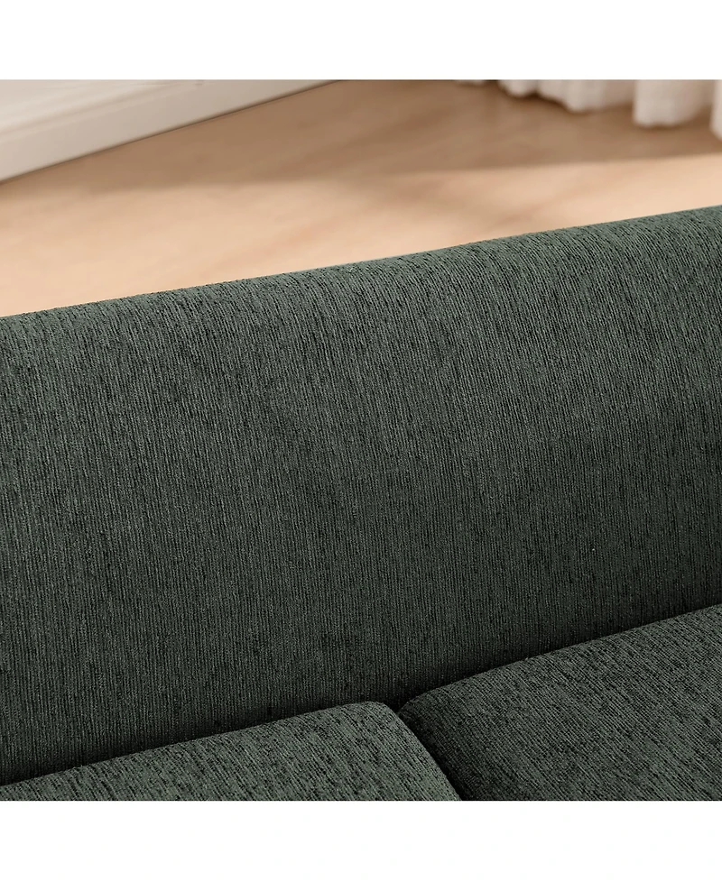 Clihome Dog Sofa with Arms and Backrest, Modern Pet Bed for Small/Medium Dogs