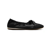Vivaia Women's Yanka Round-Toe Satin Sneakerina