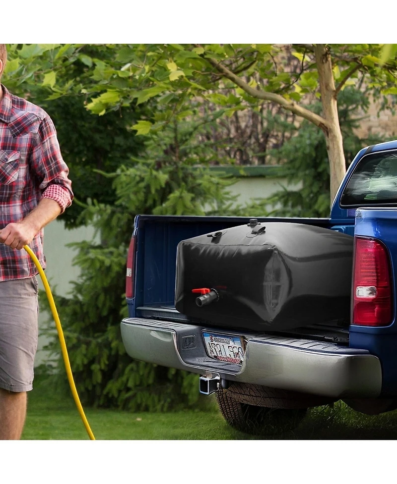 Sugift 540L Pvc Collapsible Water Storage Bladder Tank for Rv and Emergency Use