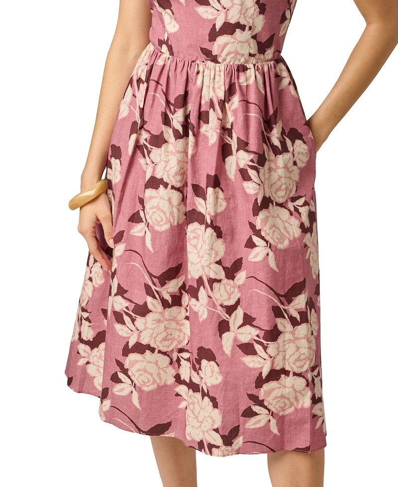 Adrianna Papell Women's Square Neck Dress
