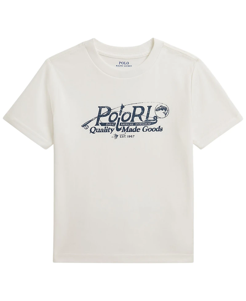 Polo Ralph Lauren Boys' 2T-7 Short-Sleeve Logo T-Shirt