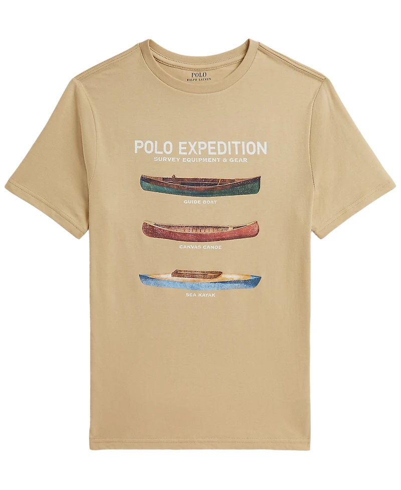 Polo Ralph Lauren Boys' 8-20 Short-Sleeve Graphic T-Shirt