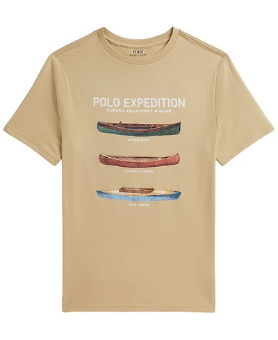 Polo Ralph Lauren Boys' 8-20 Short-Sleeve Graphic T-Shirt