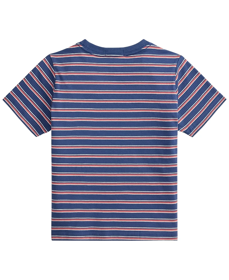 Polo Ralph Lauren Boys' 2T-7 Striped Crewneck T-Shirt