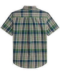 Polo Ralph Lauren Boys' 8-20 Plaid Cotton Shirt