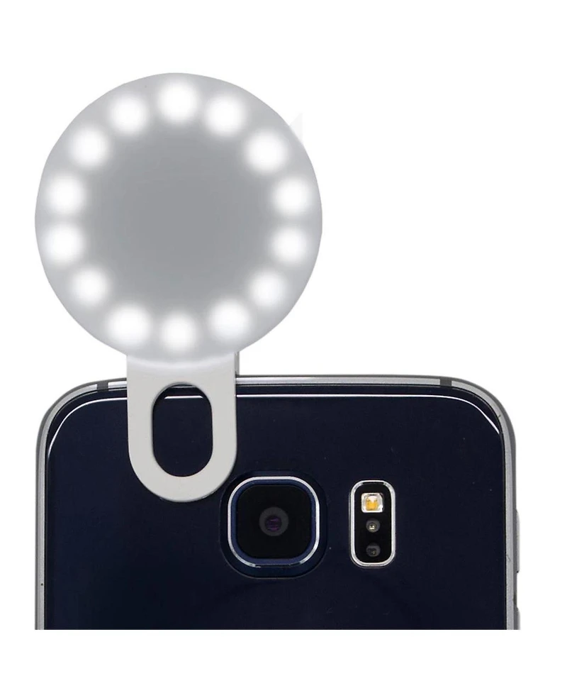 Dlc Bi-Color Round Light with Phone Clip