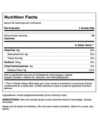 Swanson Inulin Prebiotic Soluble Fiber Powder for Digestive Health qualityly Occurring Fos from Chicory Root Supporting Gut Performance 8 Ounce