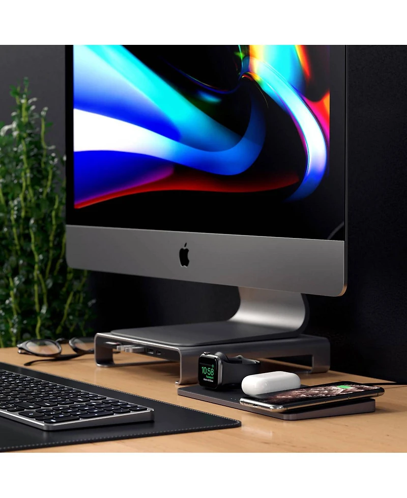 Satechi 7.5W Trio Wireless Charger with Magnetic Pad