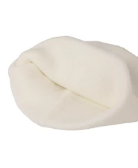Kpop Demon Hunters Men's Saja Boys White Cuff Knit Beanie